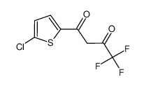 1-(5-Chloro-thiophen-2-yl)-4,4,4-trifluoro-butane-1,3-dione 326-73-8