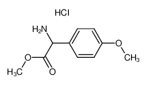 amino(3-chloro-4-methoxyphenyl)acetic acid methyl ester hydrochloride 13226-99-8