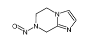 7-nitroso-6,8-dihydro-5H-imidazo[1,2-a]pyrazine 91476-88-9