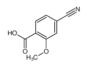 4-氰基-2-甲氧基苯甲酸