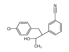 3-[(2S,3R)-1-(4-chlorophenyl)-3-hydroxybutan-2-yl]benzonitrile 941280-53-1