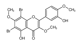 1221398-17-9 structure, C18H14Br2O7