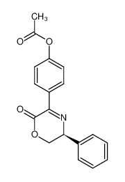 1327278-09-0 spectrum, 4-((S)-5,6-dihydro-2-oxo-5-phenyl-2H-1,4-oxazin-3-yl)phenyl acetate