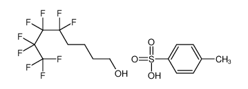 162082-63-5 4-methylbenzenesulfonic acid,5,5,6,6,7,7,8,8,8-nonafluorooctan-1-ol