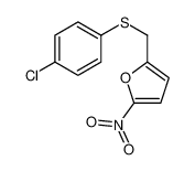 61266-74-8 2-[(4-chlorophenyl)sulfanylmethyl]-5-nitrofuran