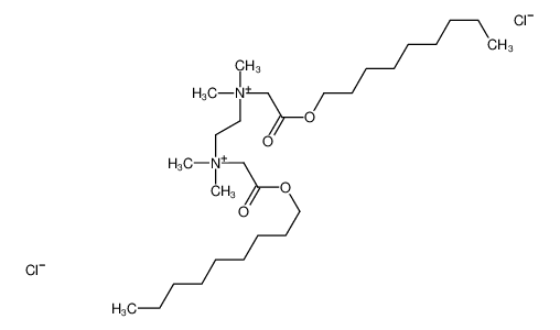 21954-73-4 structure, C28H58Cl2N2O4