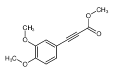 62497-24-9 spectrum, methyl 3-(3,4-dimethoxyphenyl)prop-2-ynoate