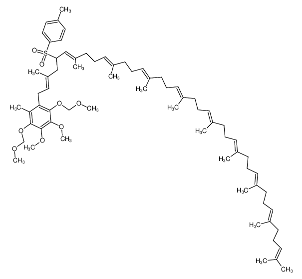 82349-09-5 structure, C70H106O8S