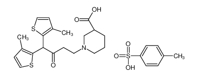 氧代噻加宾对甲苯磺酸盐