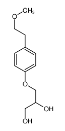 3-[4-(2-methoxyethyl)phenoxy]propane-1,2-diol 62572-90-1