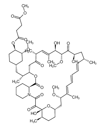 155589-15-4 rapamycin 42-hemisuccinate methyl ester