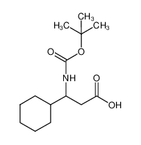 3-(Boc-amino)-3-cyclohexylpropionic Acid 458529-74-3
