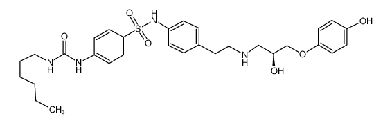 159182-43-1 structure, C30H40N4O6S