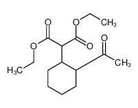 88710-69-4 diethyl 2-(2-acetylcyclohexyl)propanedioate