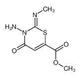 16135-19-6 甲基(2Z)-3-氨基-2-(甲基亚胺)-4-氧代-3,4-二氢-2H-1,3-噻嗪-6-羧酸酯