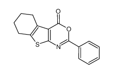 2-苯基-5,6,7,8-四氢-4H-[1]苯并噻吩并[2,3-d][1,3]恶嗪-4-酮