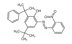 73936-85-3 spectrum, 4-(tert-butyl)-2-((2-nitrophenyl)diazenyl)-6-(2-phenylpropan-2-yl)phenol