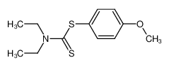 117744-87-3 spectrum, 4-methoxyphenyl diethylcarbamodithioate