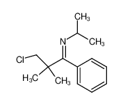106367-32-2 (E)-N-(3-chloro-2,2-dimethyl-1-phenylpropylidene)propan-2-amine