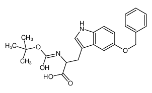 5-(Benzyloxy)-N-{[(2-methyl-2-propanyl)oxy]carbonyl}tryptoph 1219197-92-8