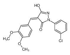 5575-28-0 structure, C18H15ClN2O4