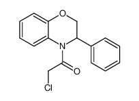 2-chloro-1-(3-phenyl-2,3-dihydro-1,4-benzoxazin-4-yl)ethanone 22178-50-3