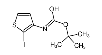 tert-butyl N-(2-iodothiophen-3-yl)carbamate 149704-10-9