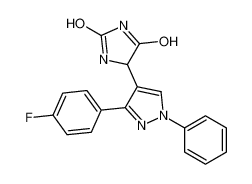 484049-04-9 structure, C18H13FN4O2