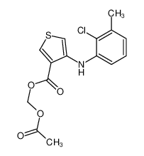 39633-62-0 structure, C15H14ClNO4S