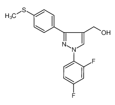 618444-52-3 structure, C17H14F2N2OS