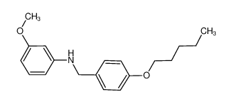 N-(3-Methoxyphenyl)-N-[4-(pentyloxy)benzyl]amine 1040690-88-7