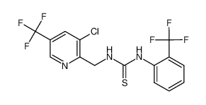 326815-15-0 structure, C15H10ClF6N3S