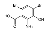 160911-12-6 structure, C7H5Br2NO3