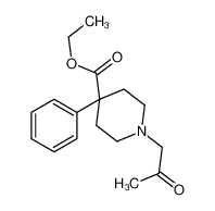 ethyl 1-(2-oxopropyl)-4-phenylpiperidine-4-carboxylate 102395-61-9