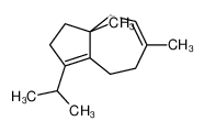 6,8a-dimethyl-3-propan-2-yl-2,4,5,8-tetrahydro-1H-azulene 16661-00-0