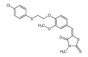 6170-51-0 structure, C20H18ClNO3S3