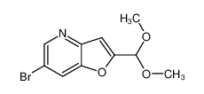 6-Bromo-2-(dimethoxymethyl)furo[3,2-b]pyridine 1186311-21-6