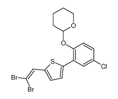 95186-57-5 2-<5-(2',2'-dibromo ethenyl)-thien-2-yl>-4-chloro phenol tetrahydropyranyl ether