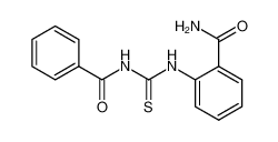 115934-14-0 N-[[[2-(Aminocarbonyl)phenyl]amino]thioxomethyl)benzamide