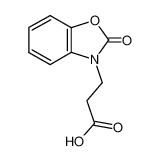 13610-59-8 spectrum, 3-(2-OXO-2,3-DIHYDRO-1,3-BENZOXAZOL-3-YL)PROPANOIC ACID