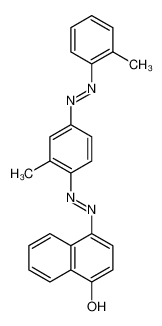 (4Z)-4-[[2-methyl-4-[(2-methylphenyl)diazenyl]phenyl]hydrazinylidene]naphthalen-1-one