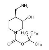 tert-butyl (3S,4S)-4-(aminomethyl)-3-hydroxypiperidine-1-carboxylate 219975-84-5