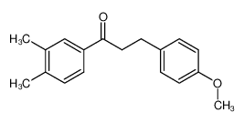 1-(3,4-二甲基苯基)-3-(4-甲氧基苯基)-1-丙酮