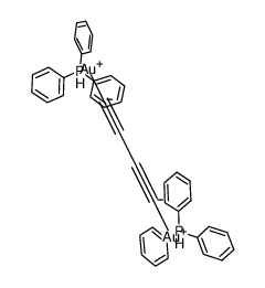 861718-54-9 structure, C40H34Au2P2