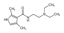 N-[2-(diethylamino)ethyl]-2,4-dimethyl-1H-pyrrole-3-carboxamide 590424-05-8