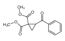 97427-59-3 spectrum, dimethyl 2-benzoylcyclopropane-1,1-dicarboxylate