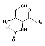 (2S,3S)-2-acetamido-3-methylpentanamide 56711-06-9