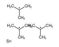 16216-29-8 structure, C12H29Sn