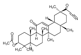 10301-78-7 3β-acetoxy-30-diazomethyl-olean-12-ene-11,30-dione