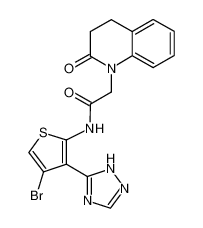 1239461-60-9 structure, C17H14BrN5O2S